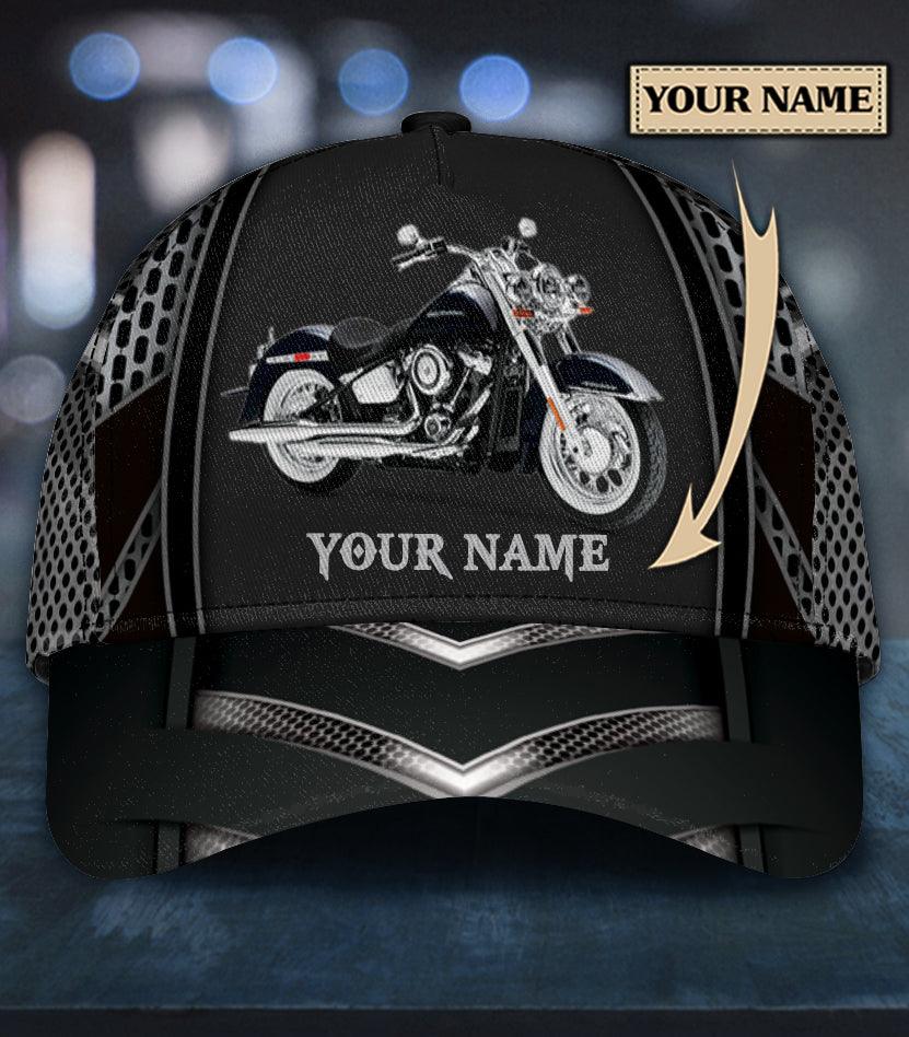 Personalized Motorcycle Classic Cap, Personalized Gift for Motorcycle Lovers, Motorcycle Riders Trucker Hats Custom Hats Gifts For Men & Women