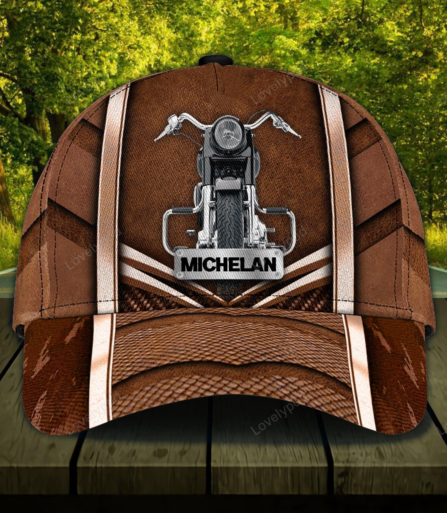 Personalized Motorcycle Classic Cap, Personalized Gift for Motorcycle Lovers, Motorcycle Riders Trucker Hats Custom Hats Gifts For Men & Women