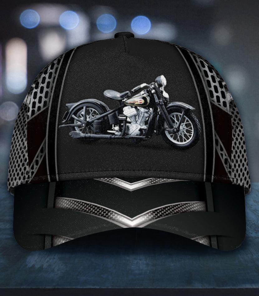 Personalized Motorcycle Classic Cap, Personalized Gift for Motorcycle Lovers, Motorcycle Riders Trucker Hats Custom Hats Gifts For Men & Women
