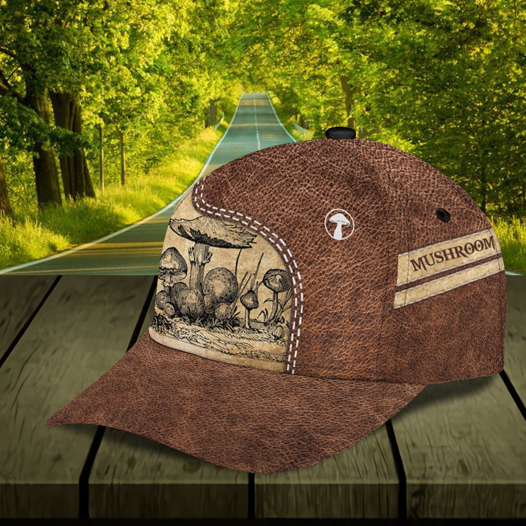 Personalized Mushroom Classic Cap Trucker Hats Custom Hats Gifts For Men & Women