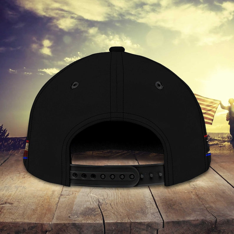 Personalized Name American Veteran 3D Cap, Veteran Hat, Gifts For Veteran, Memorial Day Gifts, I Served I Sacrificed Trucker Hats Custom Hats Gifts For Men & Women