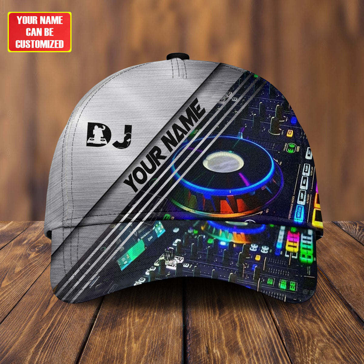 Personalized Name DJ Classic Cap P130506 Trucker Hats Custom Hats Gifts For Men & Women