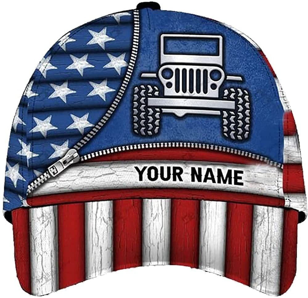 Personalized Name I'm Driving My Tractor I Might Look 3D Printed Unisex Hat Classic Cap Trucker Hats Custom Hats Gifts For Men & Women