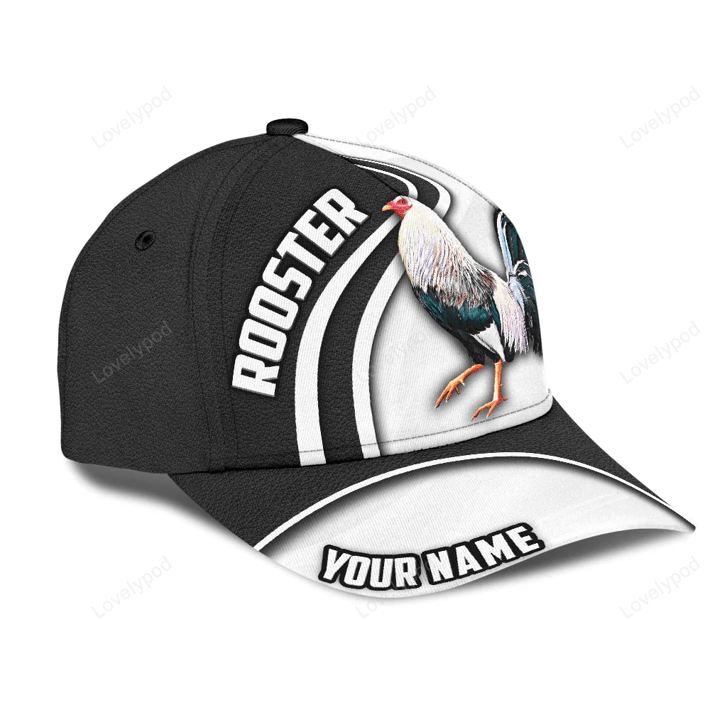 Personalized Name Mexican Rooster Cap Hat, Mexico Chicken Baseball Cap Hat Trucker Hats Custom Hats Gifts For Men & Women