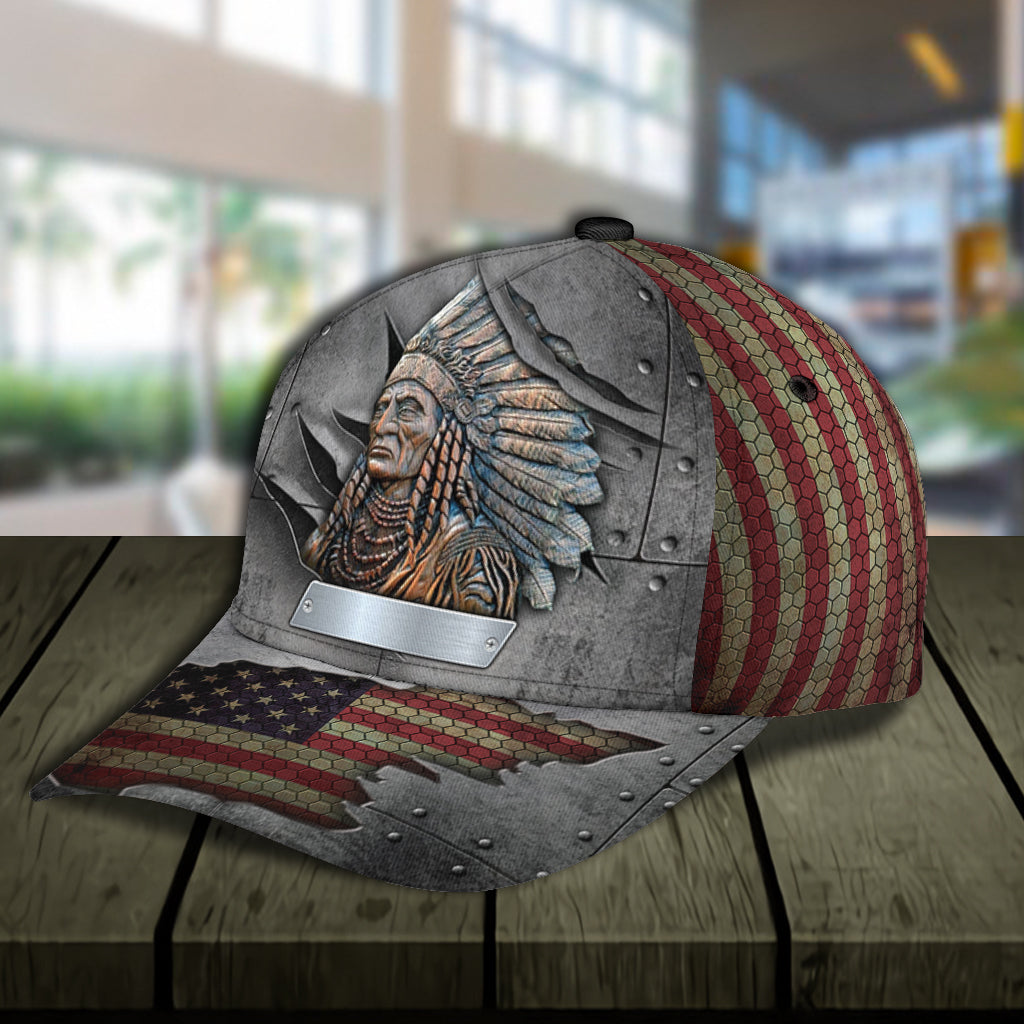 Personalized Native Classic Cap, Gift for Native Americans Trucker Hats Custom Hats Gifts For Men & Women