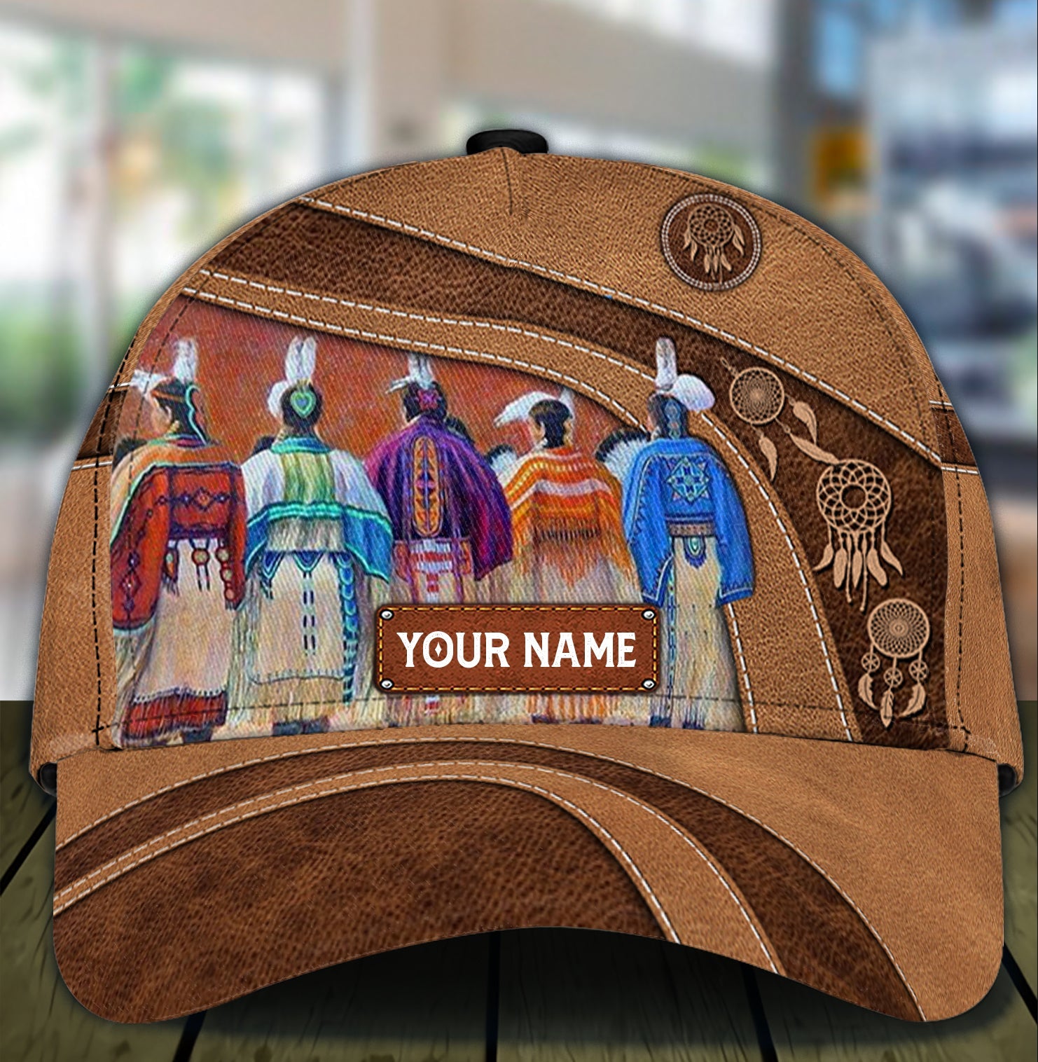 Personalized Native Classic Cap, Gift for Native Americans Trucker Hats Custom Hats Gifts For Men & Women