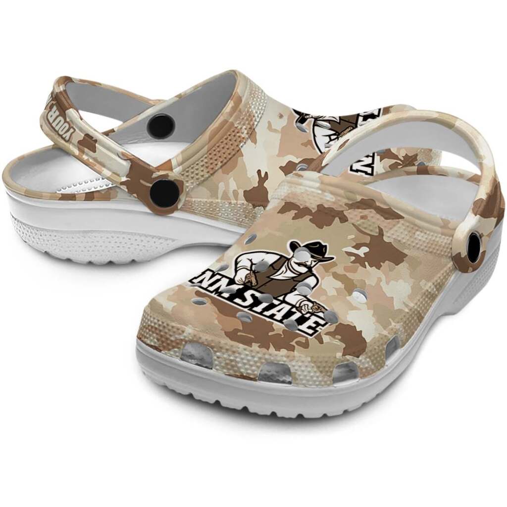 Personalized New Mexico State Aggies Desert Camo ClogTVC1801697 - Image 3