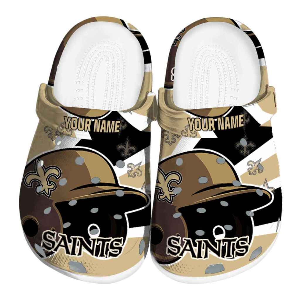 Personalized New Orleans Saints Baseball Helmet ClogTVC1801139