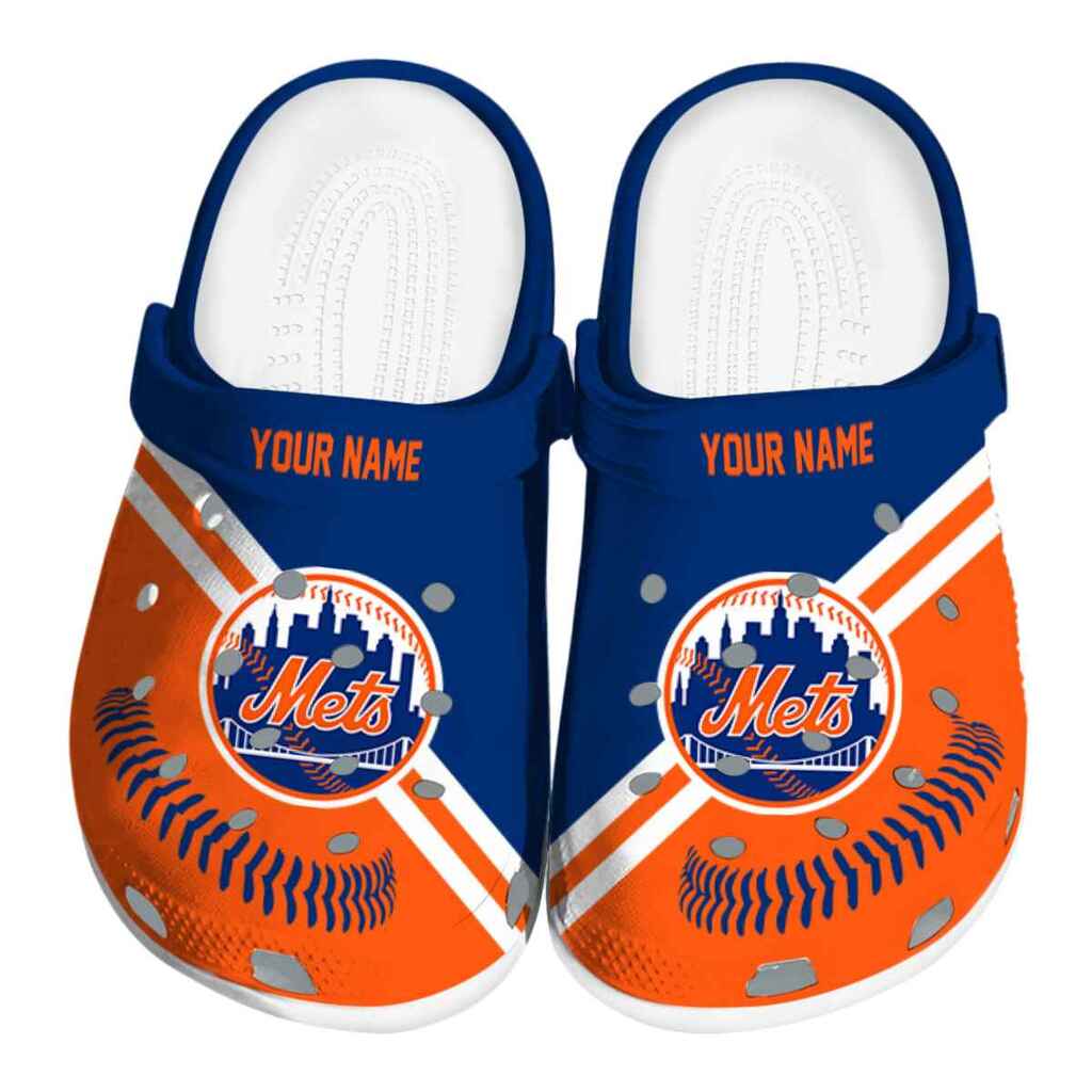 Personalized New York Mets Baseball Motif ClogTVC180153