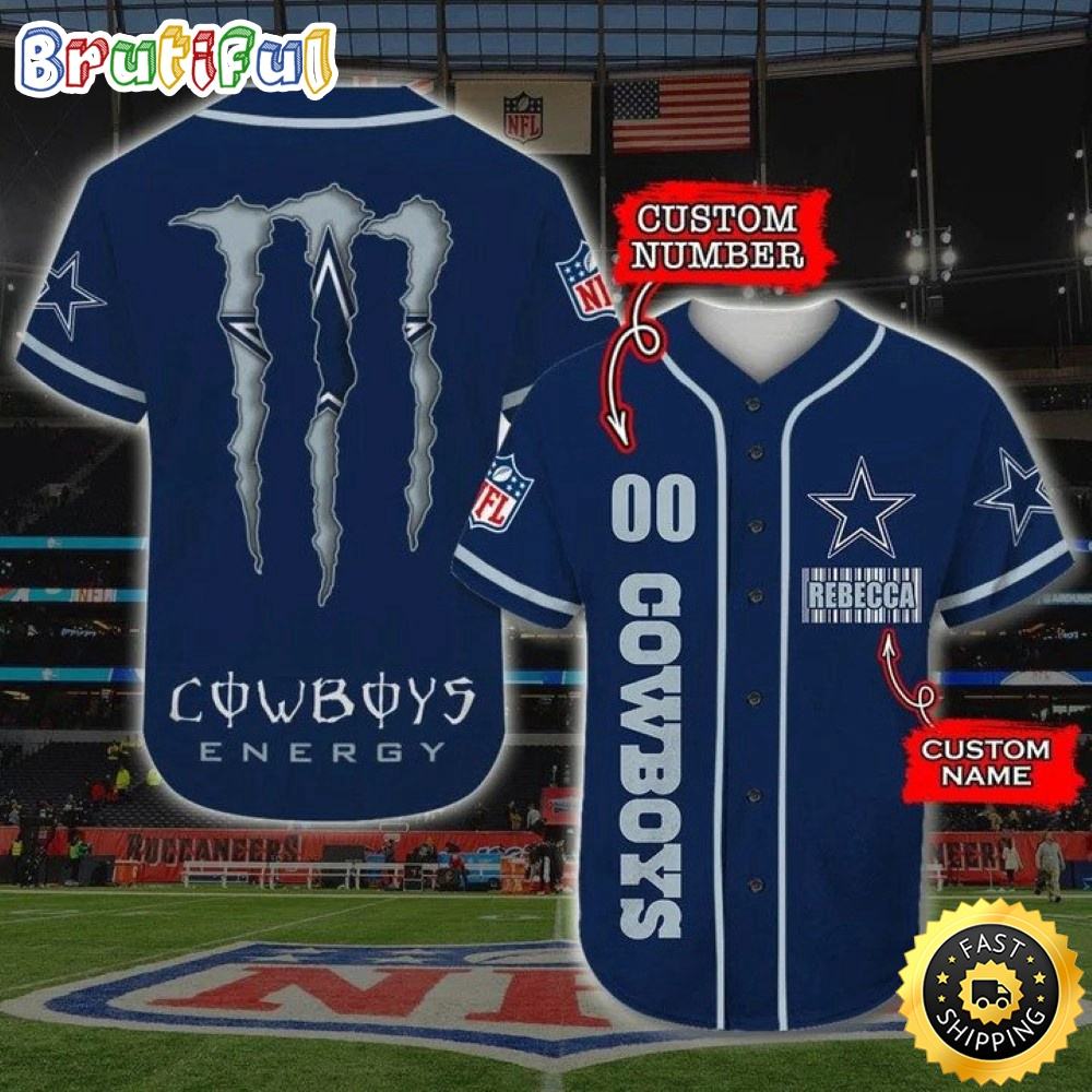 Personalized NLF Dallas Cowboys Baseball Jersey Fan Favorite Jerseys