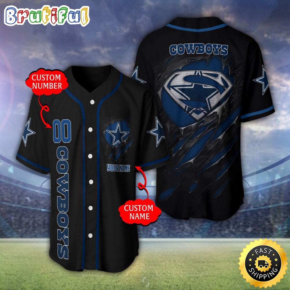 Personalized NLF Dallas Cowboys Baseball Jersey Tradition In Jerseys