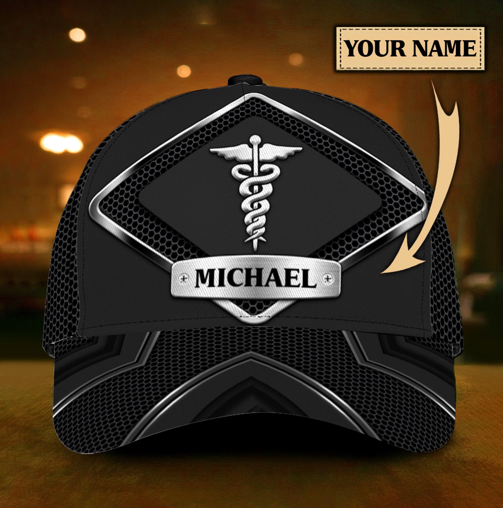 Personalized Nurse Classic Cap, Personalized Gift for Nurse Trucker Hats Custom Hats Gifts For Men & Women