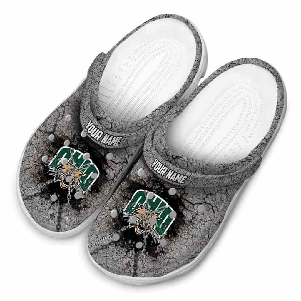 Personalized Ohio Bobcats Cracked Ground Texture ClogTVC1801716 - Image 4