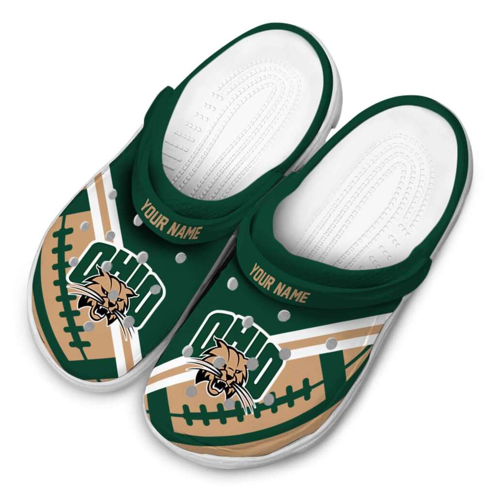 Personalized Ohio Bobcats Football Motif ClogTVC1801791 - Image 4