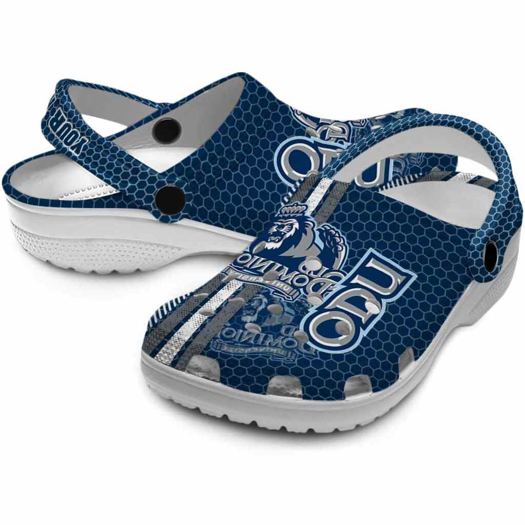 Personalized Old Dominion Monarchs Contrasting Stripes ClogTVC1801730 - Image 3