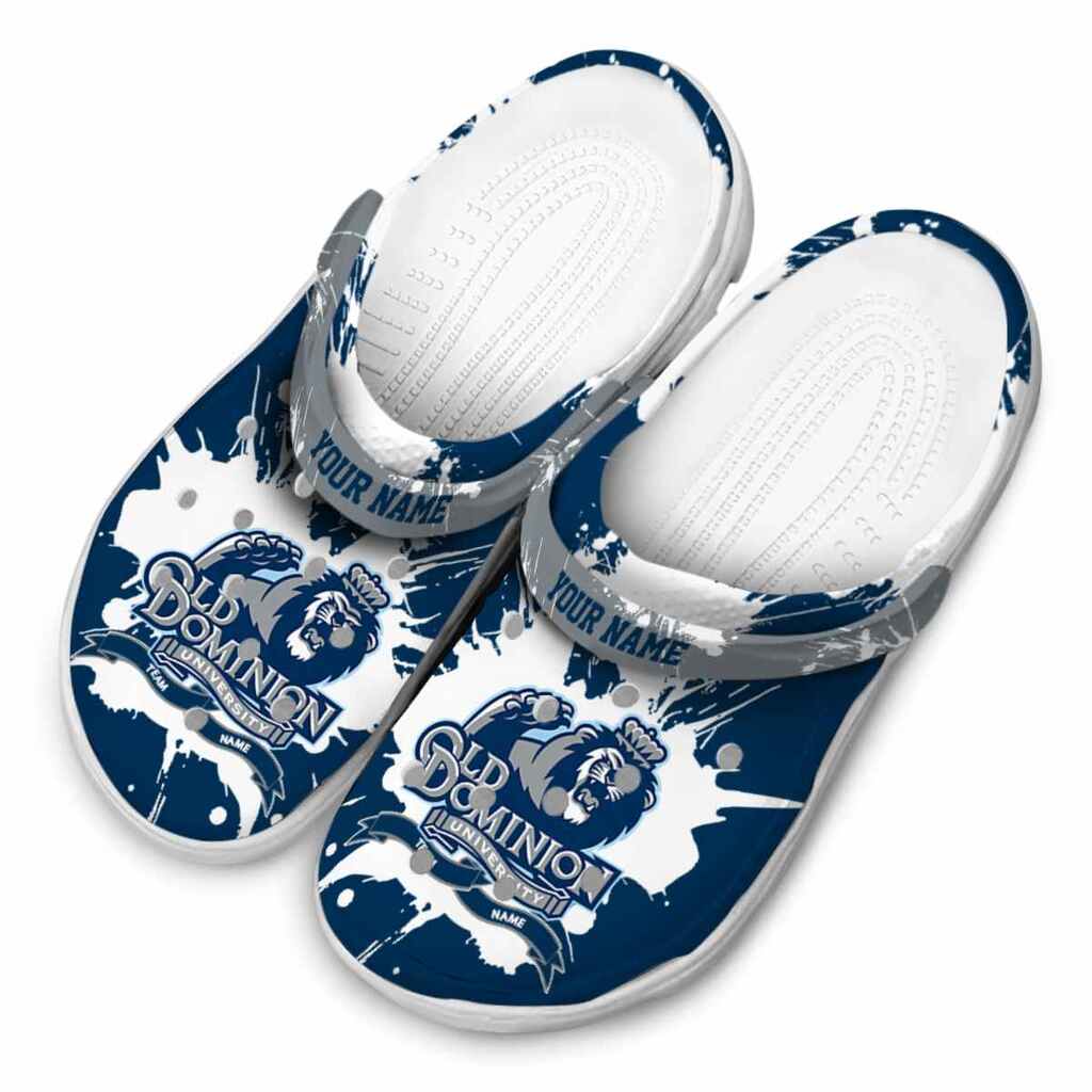 Personalized Old Dominion Monarchs Splatter Pattern ClogTVC1801729 - Image 4