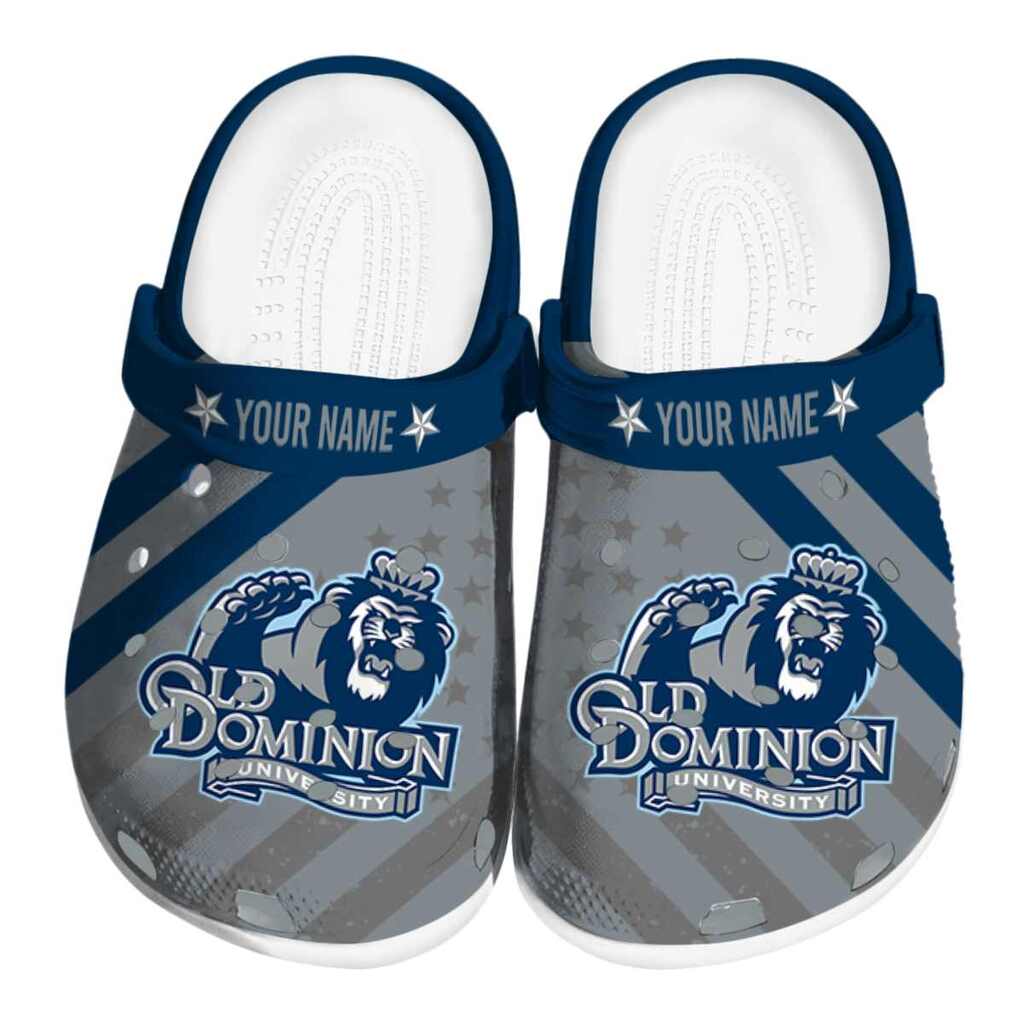 Personalized Old Dominion Monarchs Star-Spangled Graphic ClogTVC1801822