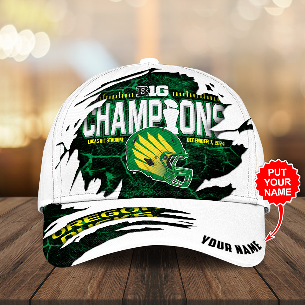 Personalized Oregon Ducks Ncaa Football Personalized Cap For Fan Baseball Cap Classic Hat