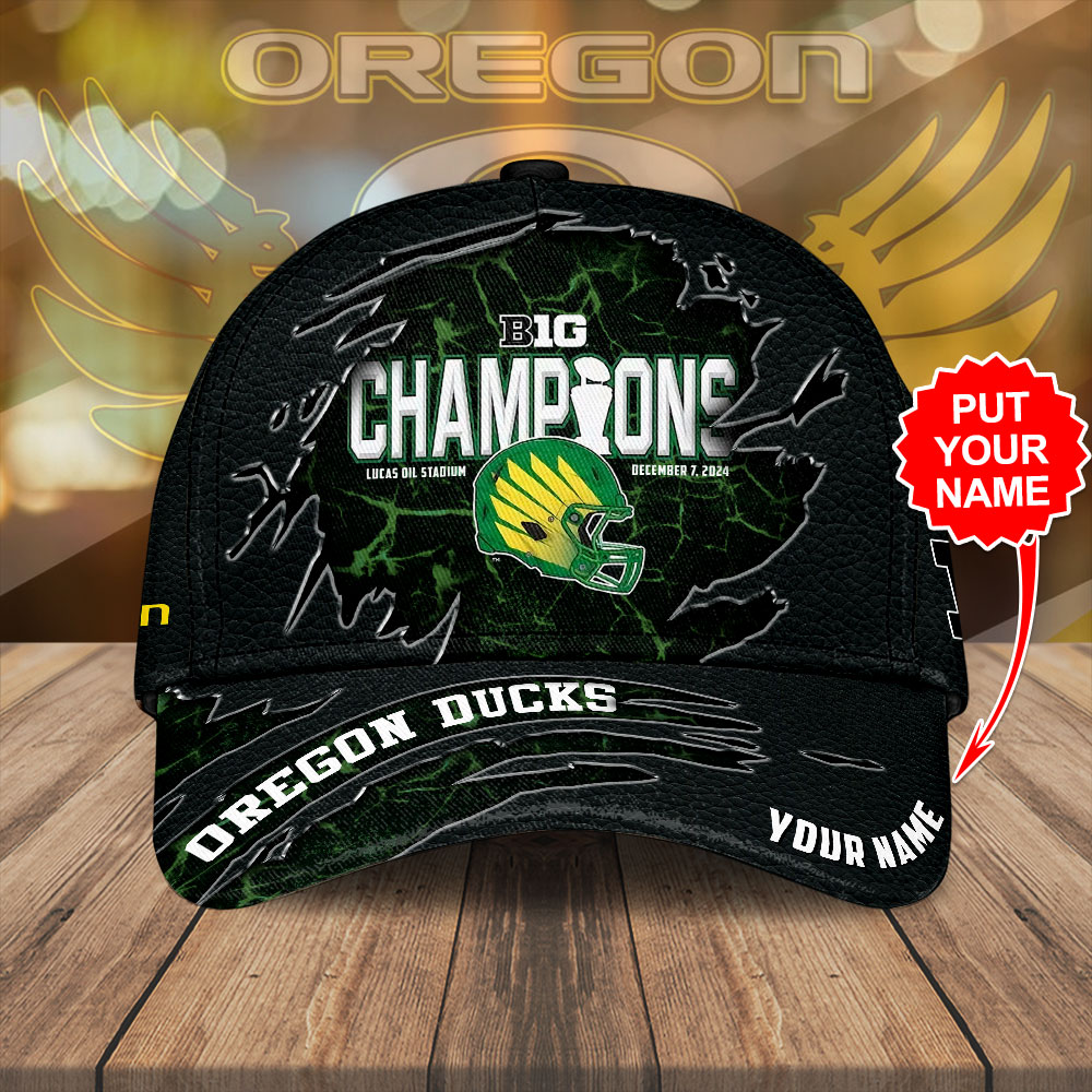 Personalized Oregon Ducks Ncaa Football Personalized Cap For Fan Baseball Cap Classic Hat
