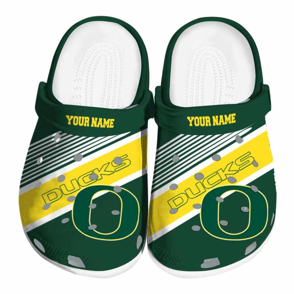 Personalized Oregon Ducks Vibrant Dual-Tone ClogTVC180145