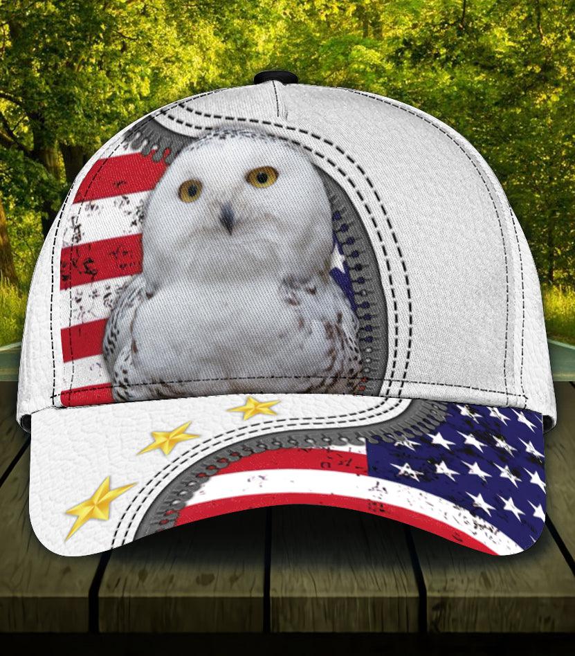 Personalized Owl Classic Cap, Personalized Gift for Owl Lovers Trucker Hats Custom Hats Gifts For Men & Women