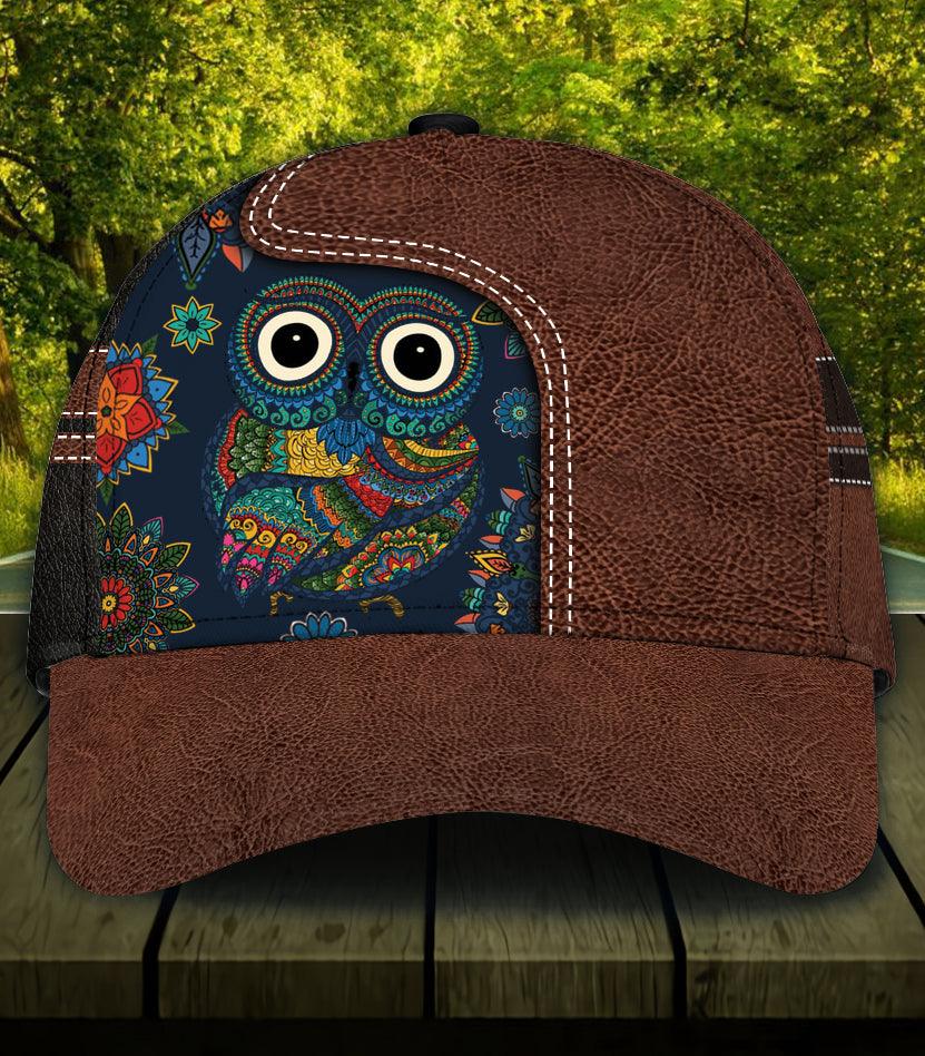Personalized Owl Classic Cap, Personalized Gift for Owl Lovers Trucker Hats Custom Hats Gifts For Men & Women