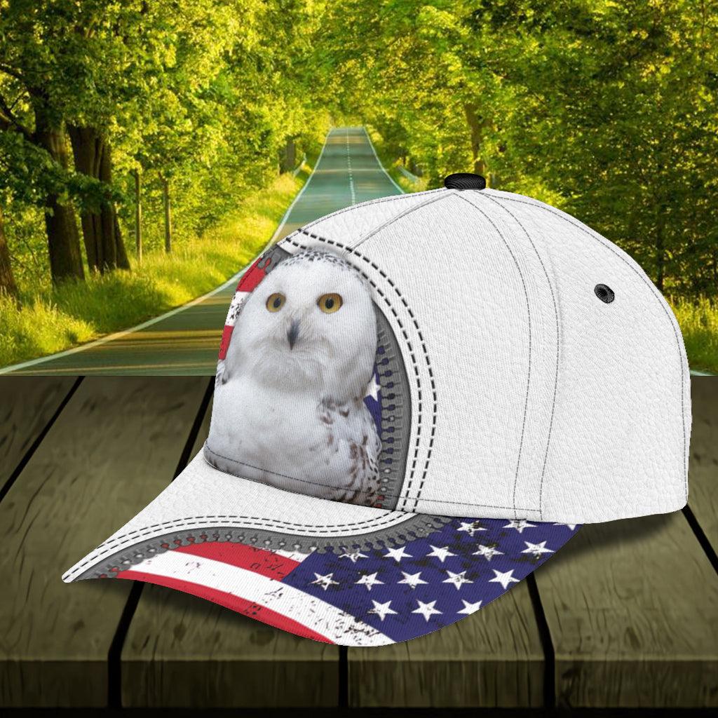 Personalized Owl Classic Cap, Personalized Gift for Owl Lovers Trucker Hats Custom Hats Gifts For Men & Women