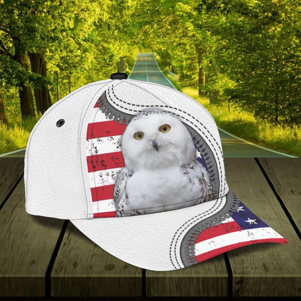 Personalized Owl Classic Cap, Personalized Gift for Owl Lovers Trucker Hats Custom Hats Gifts For Men & Women
