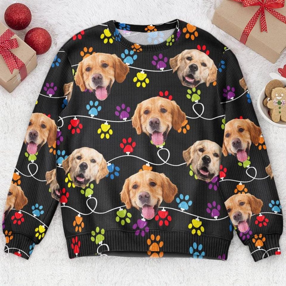 Personalized Pet Photo Ugly Sweater