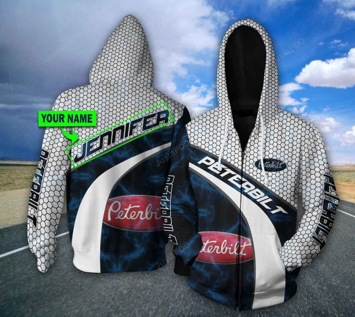 Personalized Peterbilt 3D All Over Print Hoodie, Zip Hoodie