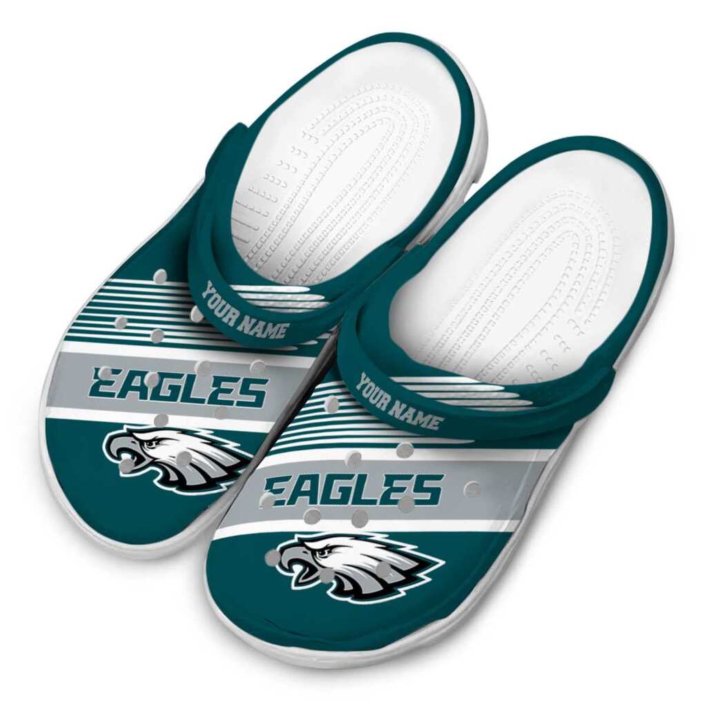 Personalized Philadelphia Eagles Vibrant Dual-Tone ClogTVC1801137 - Image 4