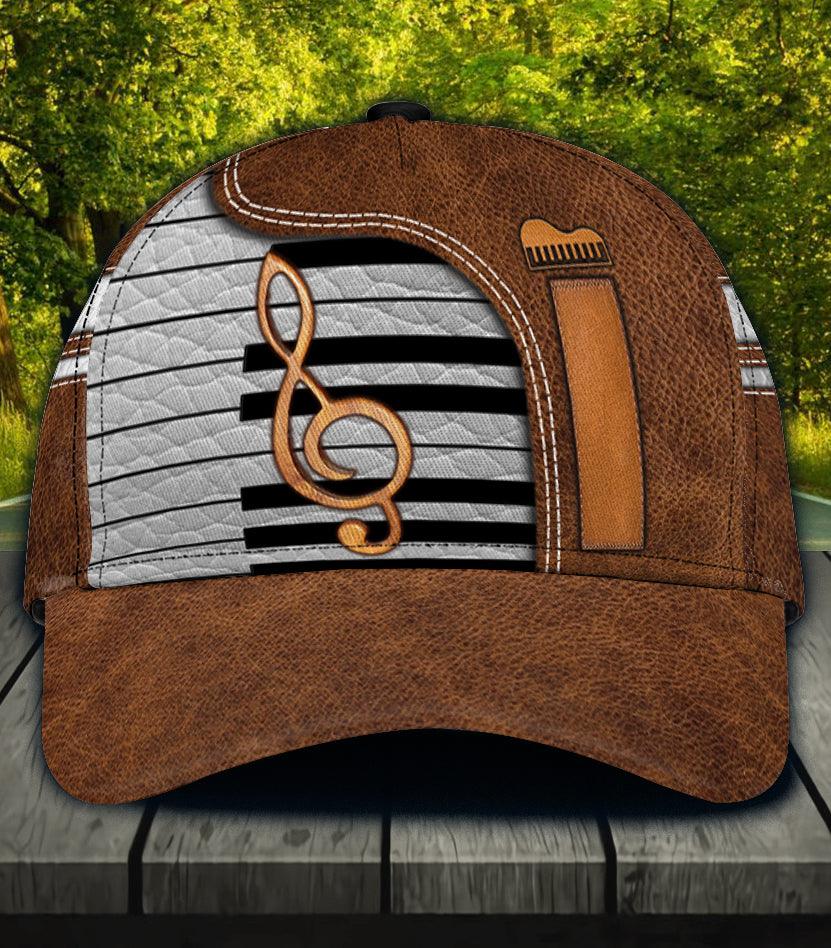 Personalized Piano Classic Cap, Personalized Gift for Music Lovers, Piano Lovers Trucker Hats Custom Hats Gifts For Men & Women