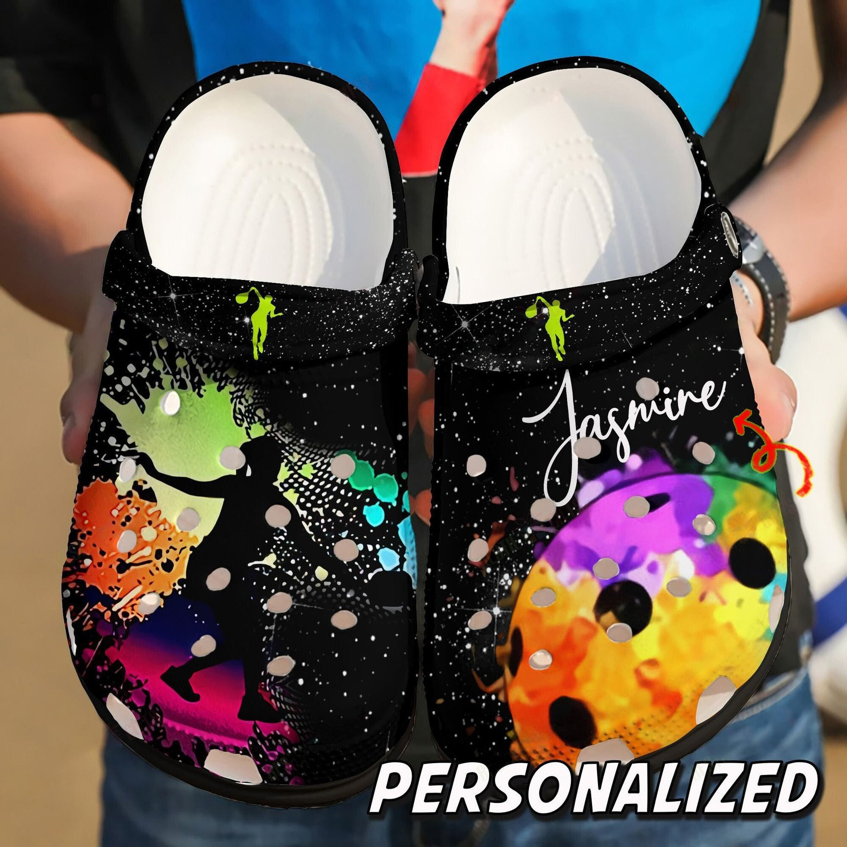 Personalized Pickleball Lover clog Shoes Pickleball