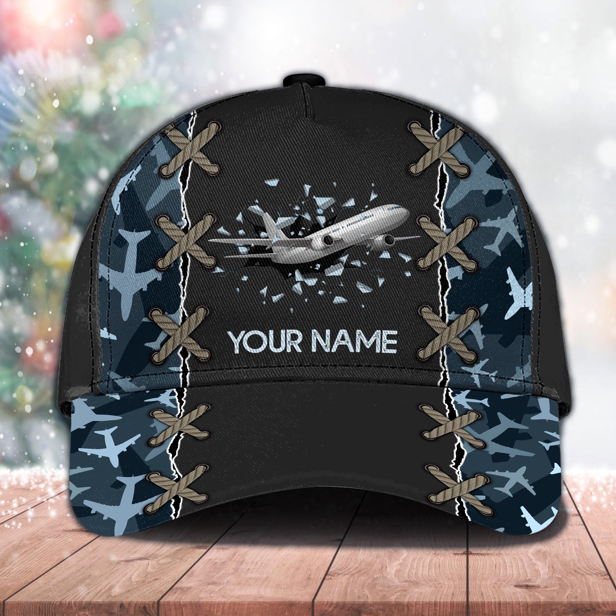 Personalized Pilot Classic Cap, Gift for Pilot Trucker Hats Custom Hats Gifts For Men & Women