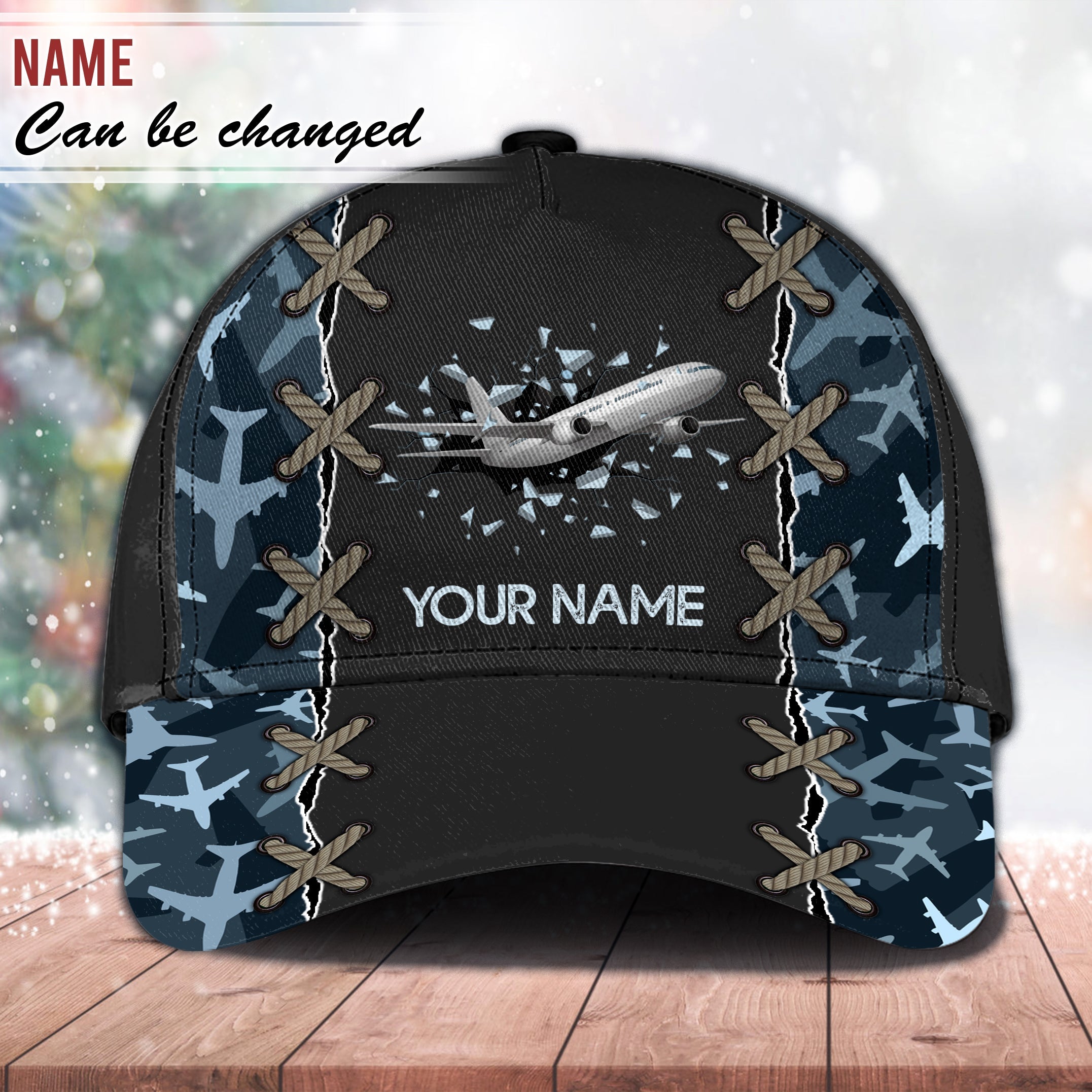 Personalized Pilot Classic Cap, Gift for Pilot Trucker Hats Custom Hats Gifts For Men & Women