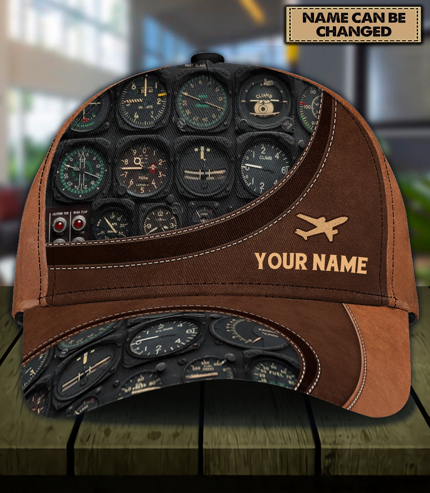 Personalized Pilot Classic Cap, Gift for Pilot Trucker Hats Custom Hats Gifts For Men & Women