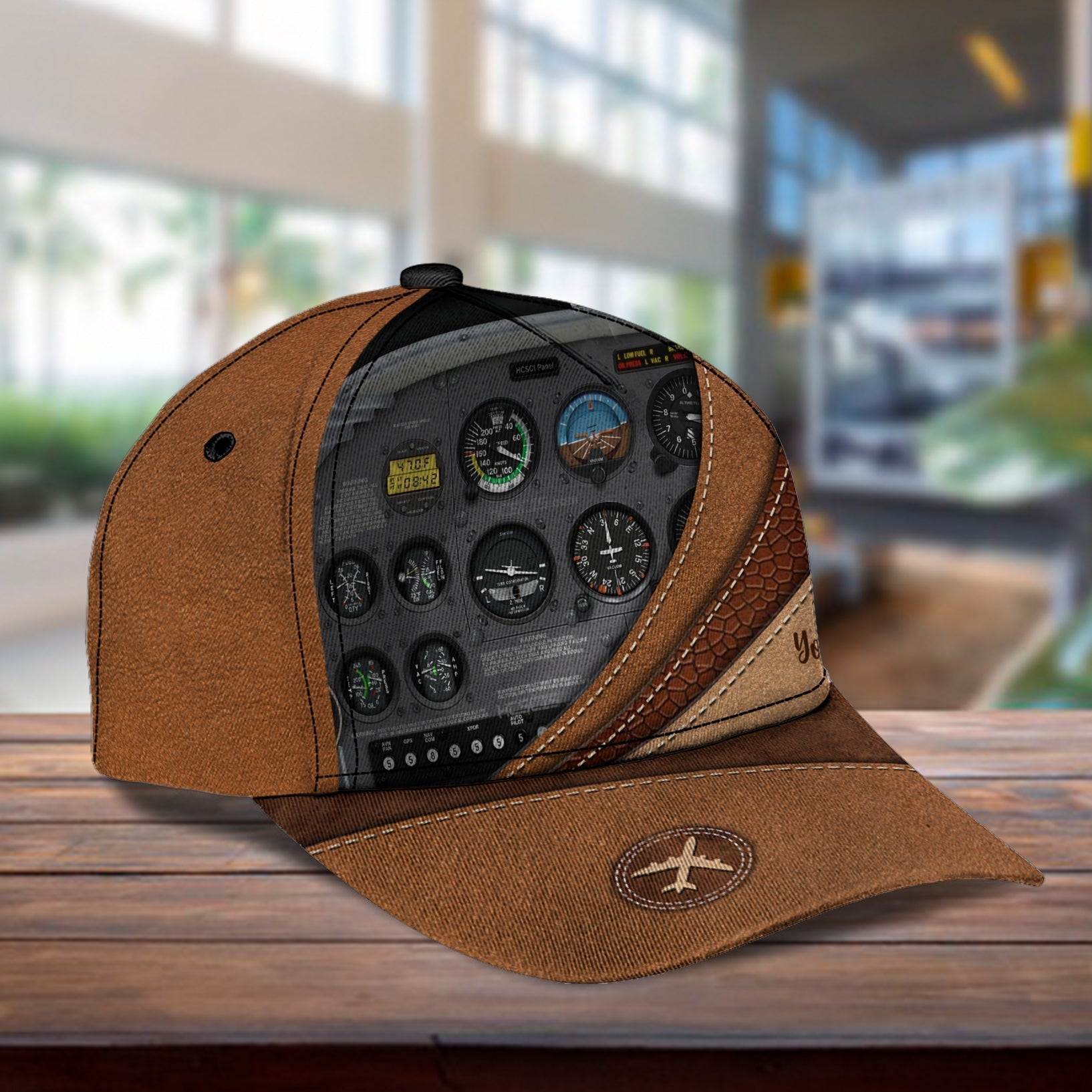Personalized Pilot Classic Cap, Gift for Pilot Trucker Hats Custom Hats Gifts For Men & Women