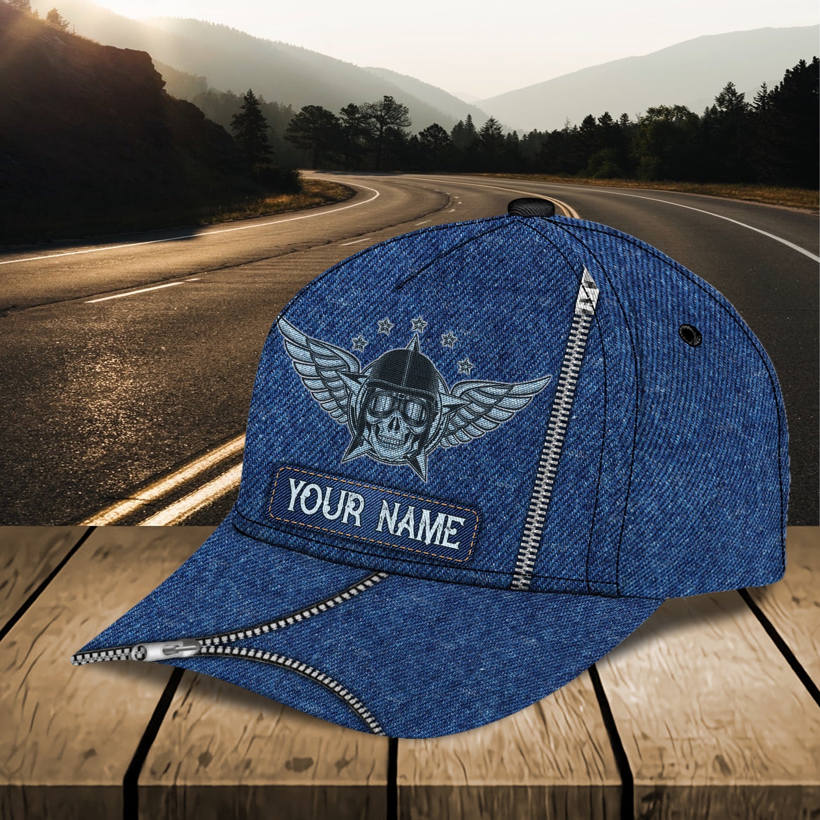 Personalized Pilot Classic Cap, Gift for Pilot Trucker Hats Custom Hats Gifts For Men & Women