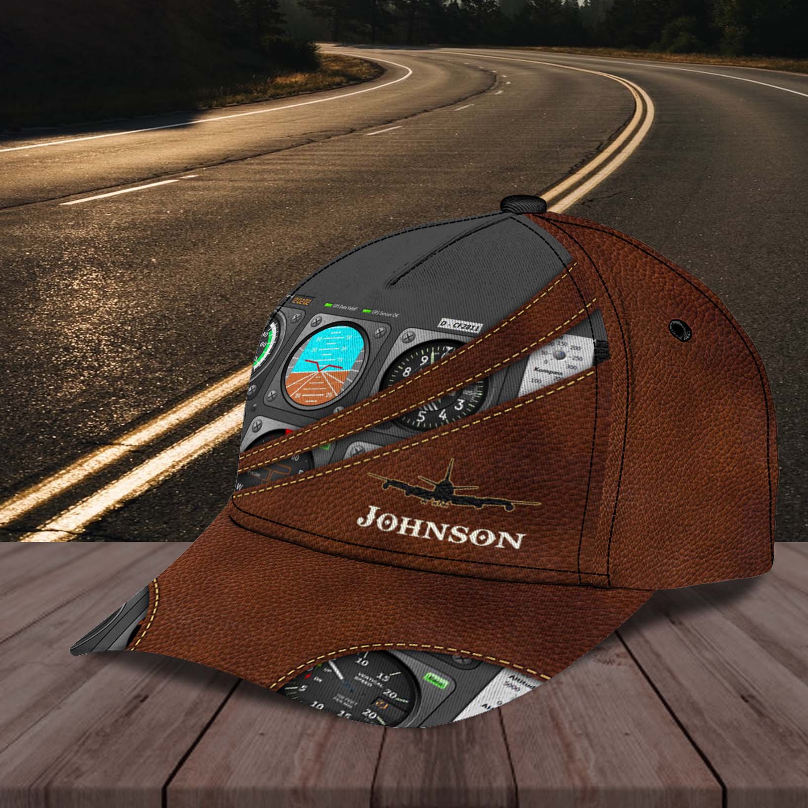 Personalized Pilot Classic Cap, Gift for Pilot Trucker Hats Custom Hats Gifts For Men & Women