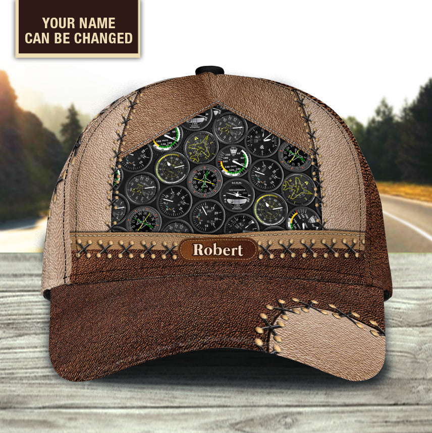 Personalized Pilot Classic Cap, Gift for Pilot  Trucker Hats Custom Hats Gifts For Men & Women