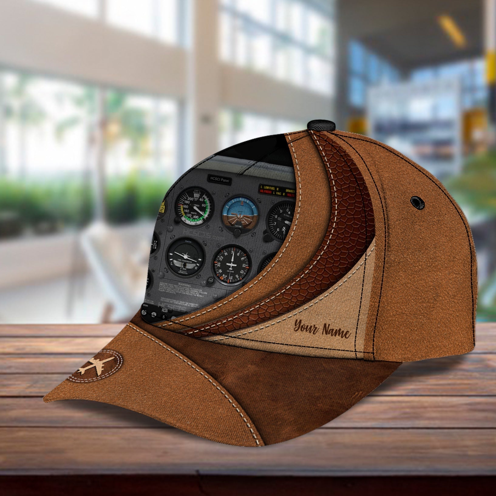 Personalized Pilot Classic Cap, Gift for Pilot Trucker Hats Custom Hats Gifts For Men & Women