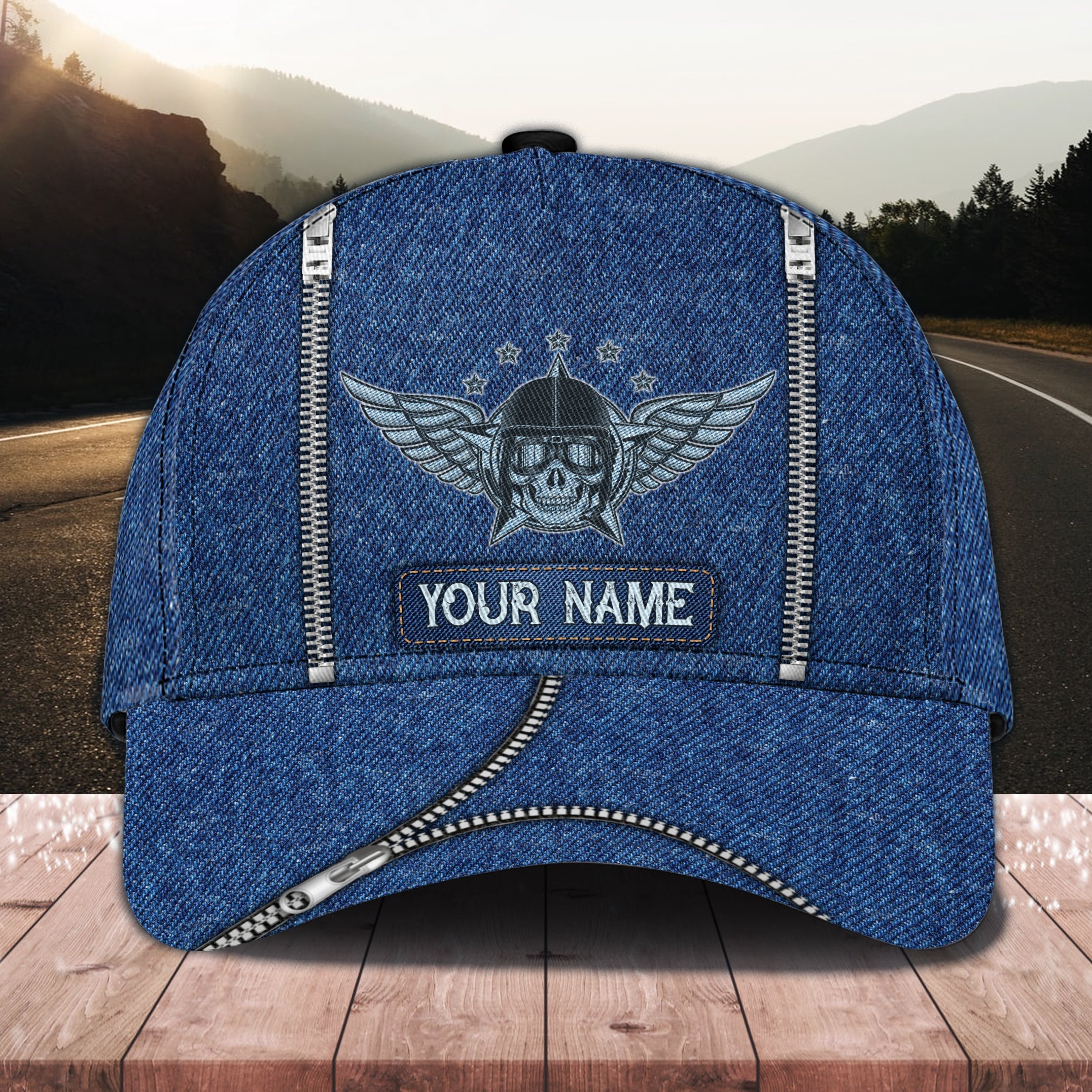 Personalized Pilot Classic Cap, Gift for Pilot Trucker Hats Custom Hats Gifts For Men & Women