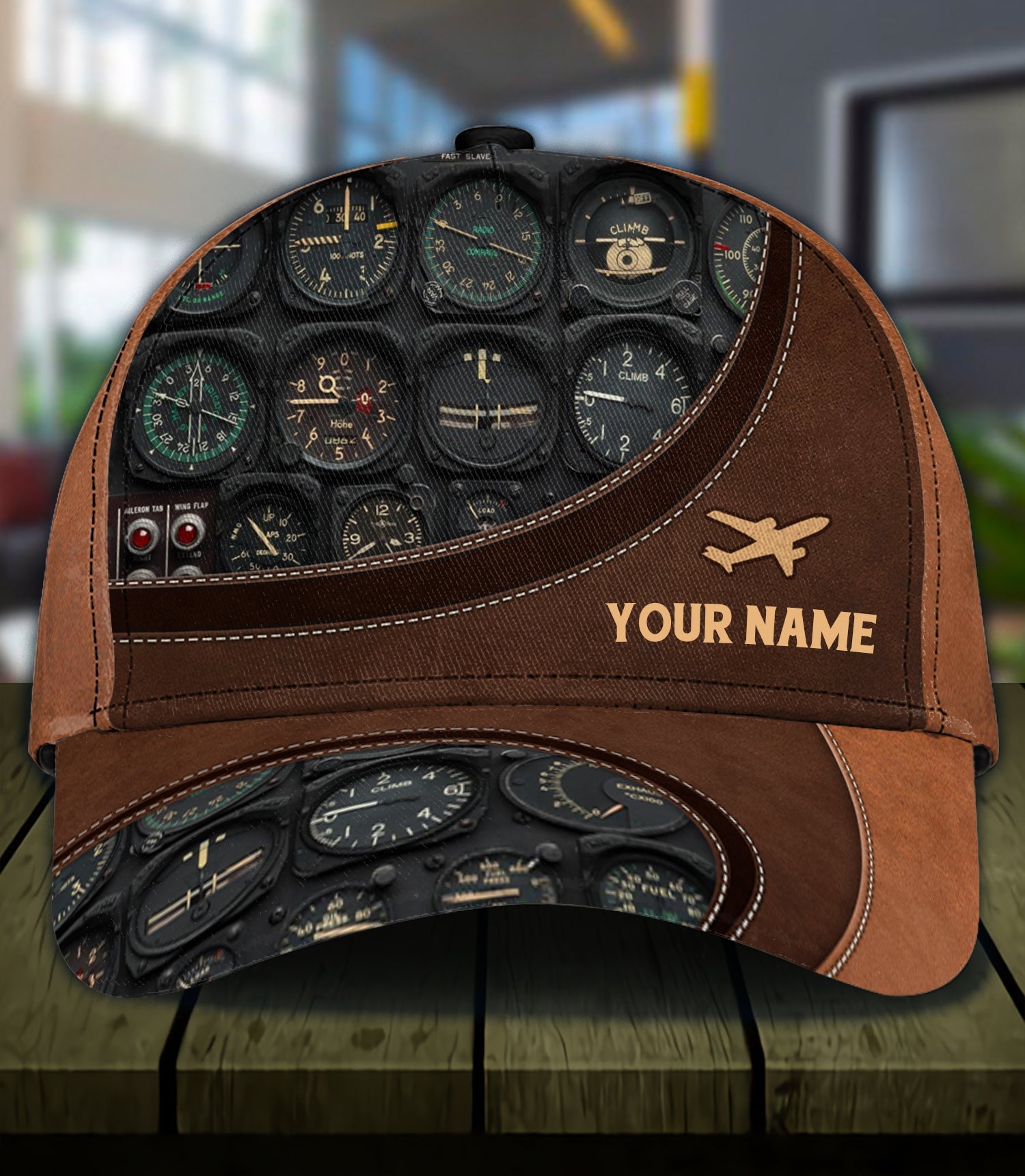 Personalized Pilot Classic Cap, Gift for Pilot Trucker Hats Custom Hats Gifts For Men & Women