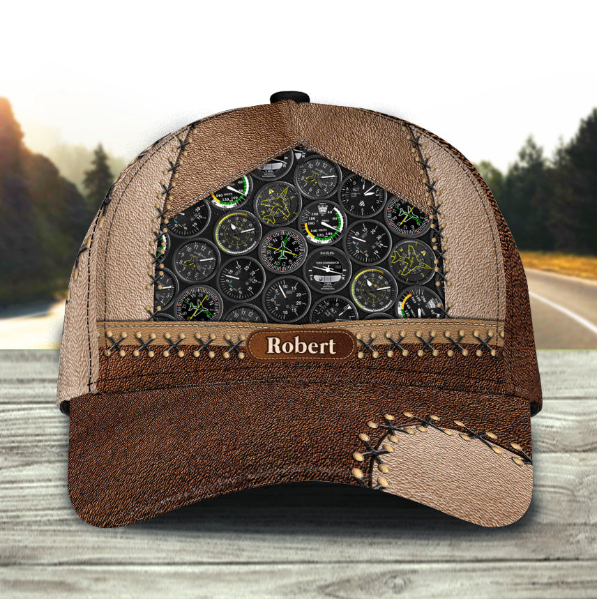 Personalized Pilot Classic Cap, Gift for Pilot  Trucker Hats Custom Hats Gifts For Men & Women