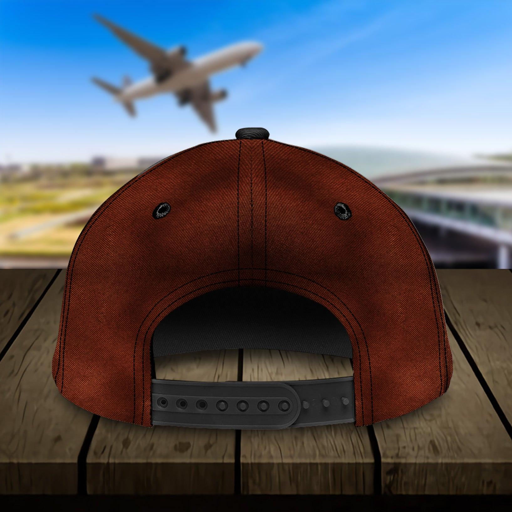 Personalized Pilot Classic Cap, Personalized Gift for Pilot Trucker Hats Custom Hats Gifts For Men & Women