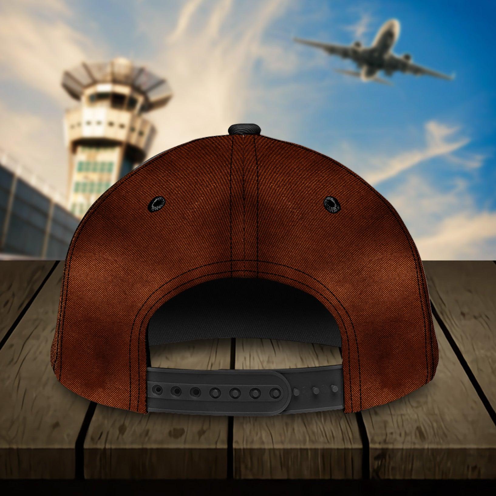 Personalized Pilot Classic Cap, Personalized Gift for Pilot Trucker Hats Custom Hats Gifts For Men & Women