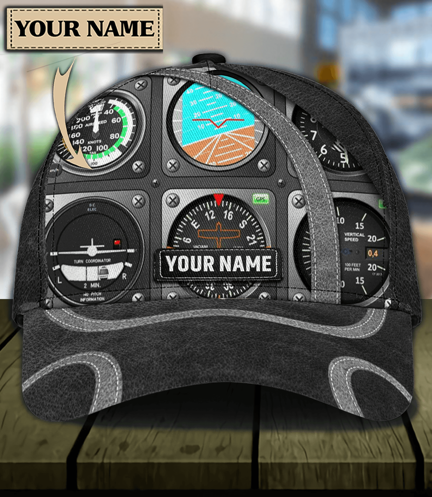 Personalized Pilot Classic Cap, Personalized Gift for Pilot Trucker Hats Custom Hats Gifts For Men & Women