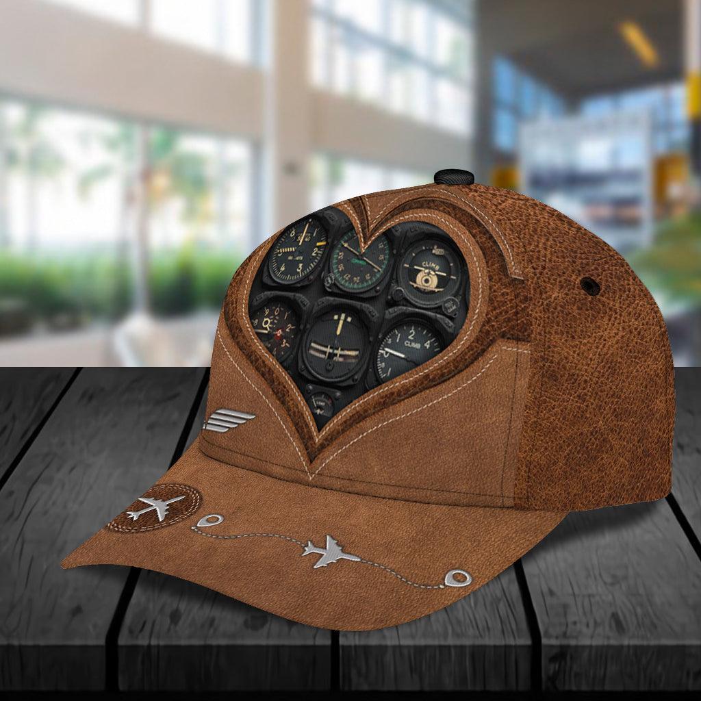 Personalized Pilot Classic Cap, Personalized Gift for Pilot Trucker Hats Custom Hats Gifts For Men & Women