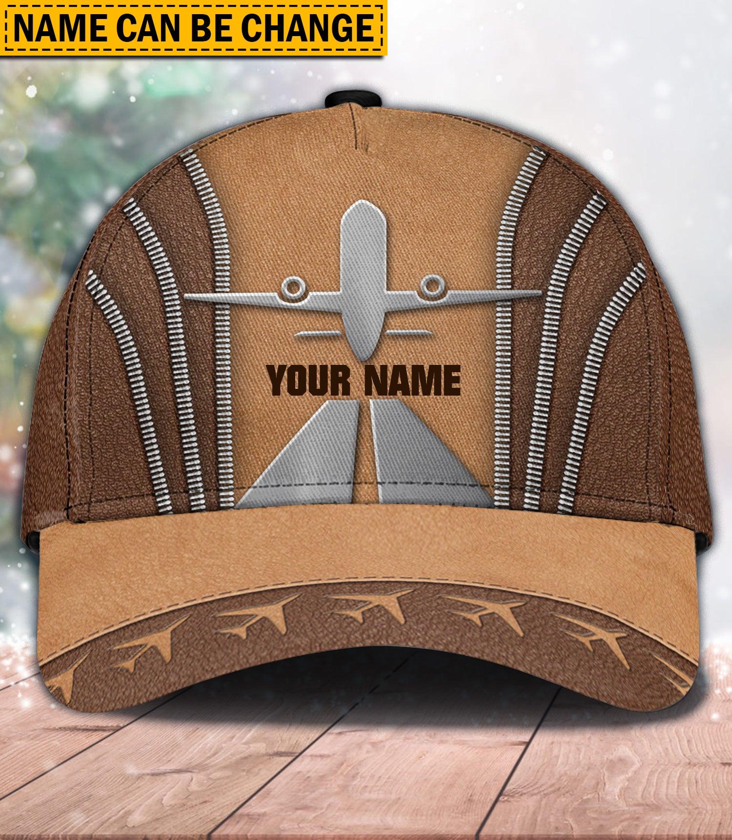 Personalized Pilot Classic Cap, Personalized Gift for Pilot Trucker Hats Custom Hats Gifts For Men & Women