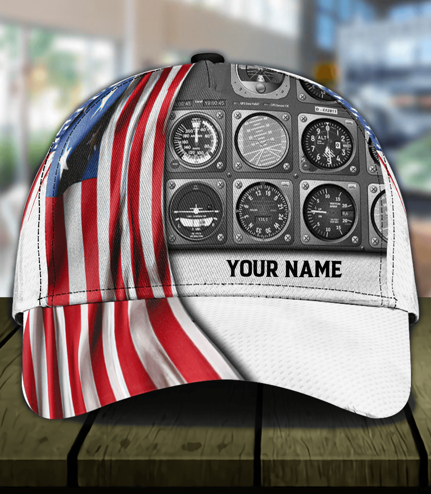 Personalized Pilot Classic Cap, Personalized Gift for Pilot Trucker Hats Custom Hats Gifts For Men & Women